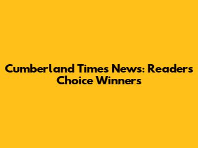 Cumberland Times News: Readers' Choice Winners
