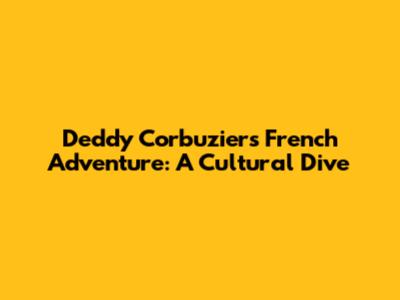 Deddy Corbuzier's French Adventure: A Cultural Dive
