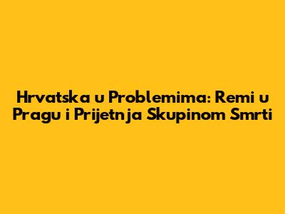 Hrvatska u Problemima: Remi u Pragu i Prijetnja 'Skupinom Smrti'