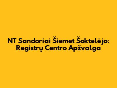 NT Sandoriai Šiemet Šoktelėjo: Registrų Centro Apžvalga