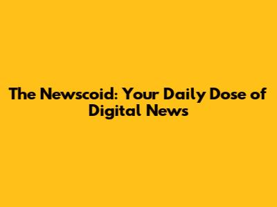 The Newscoid: Your Daily Dose of Digital News